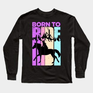 Horse Riding Long Sleeve T-Shirt